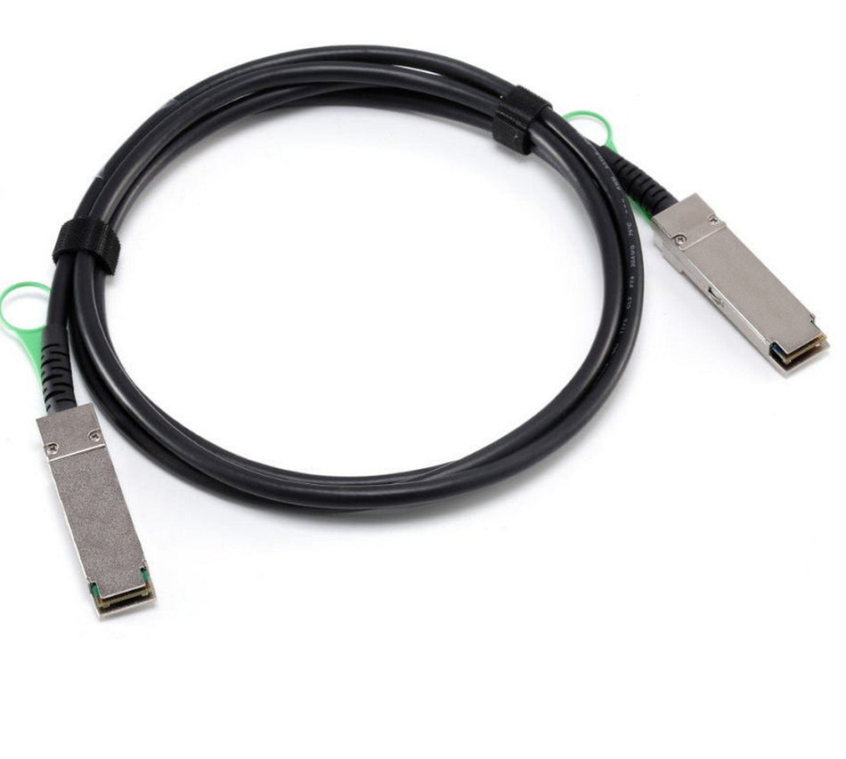 PlusOptic compatible DAC, QSFP28 to QSFP28, 100G, 3M, Twinax Cable, DACQ28-3M-PLU