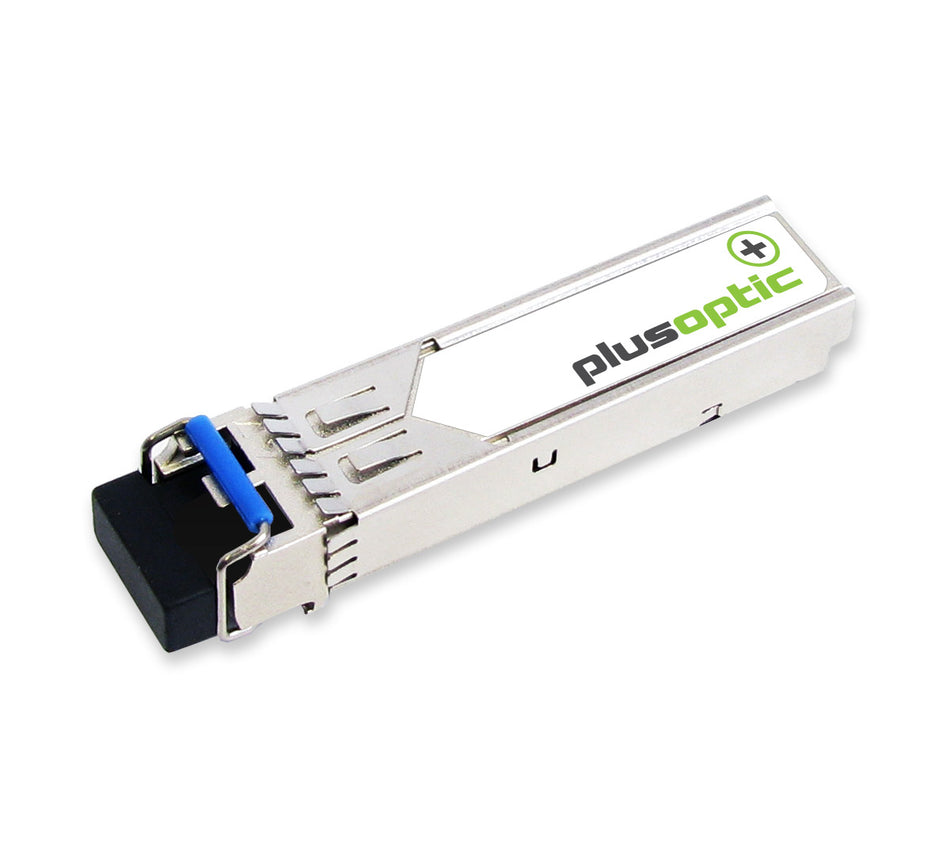 PlusOptic SFP Transceiver with LC connector for ATM, FDDI, Fast Ethernet and SONET OC-3/SDH STM-1, 125Mb / 155Mb. Industrial temperature rated | PlusOptic SFP-OC3-FE-MM-2KM-PLU-I