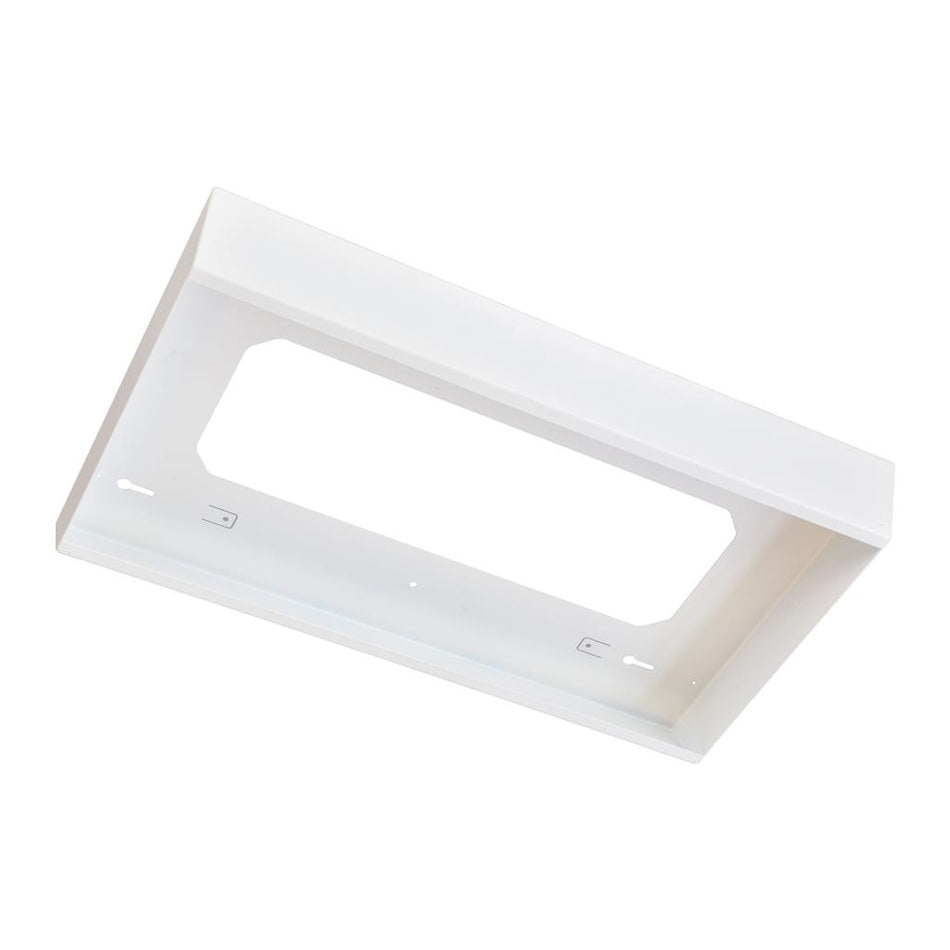 Backlit Surface Mounted 612mm x 312mm Panel Frame White