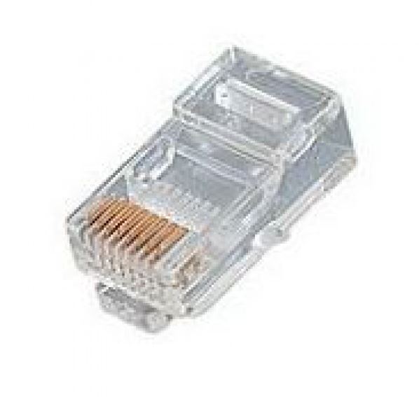 CAT5E 8 Position RJ45 Modular Crimp Plugs | 100 Pack