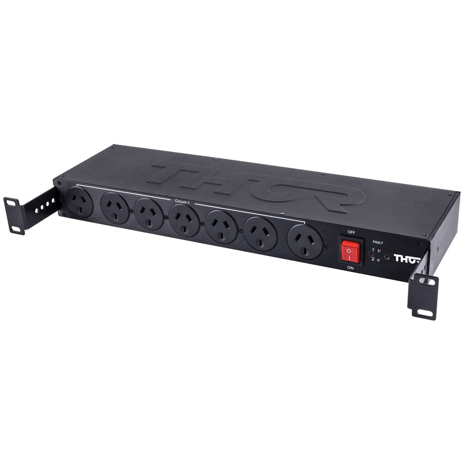 Thor RF11 1RU 11 Way Smart Rack Guard Surge Protected Power Rail