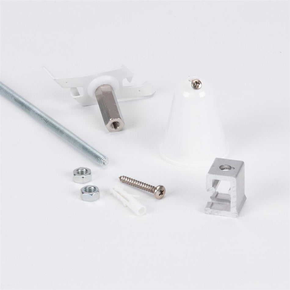 Trak 3 Circuit 1 Meter Rod Kit White