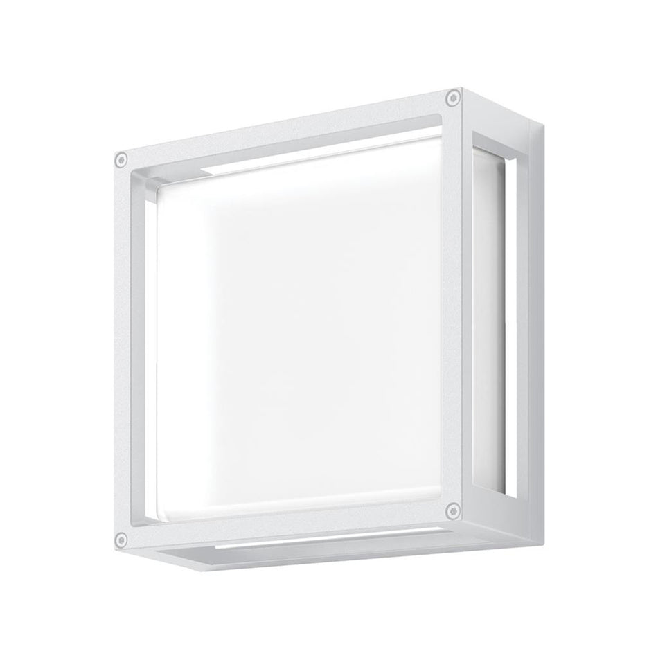 York-12 12W LED 240V Square Bunker Light White / Warm White