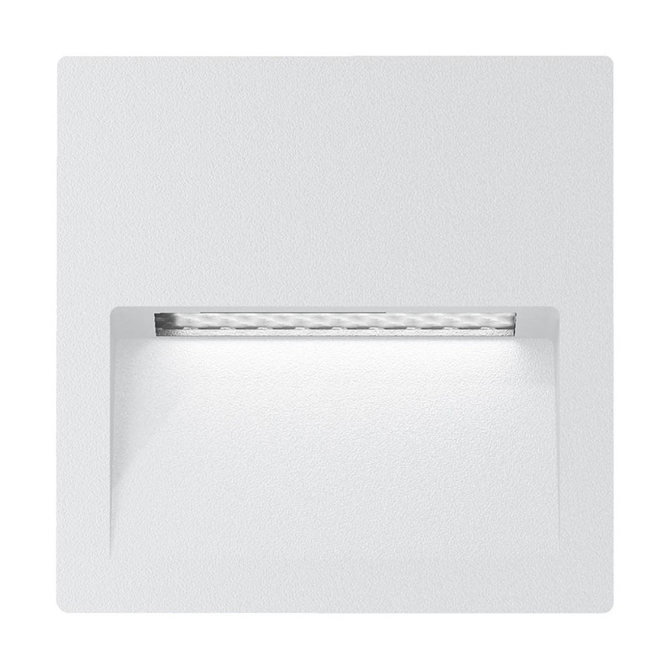 Zac-4 4W LED 12V DC Square Recessed Light White / Warm White