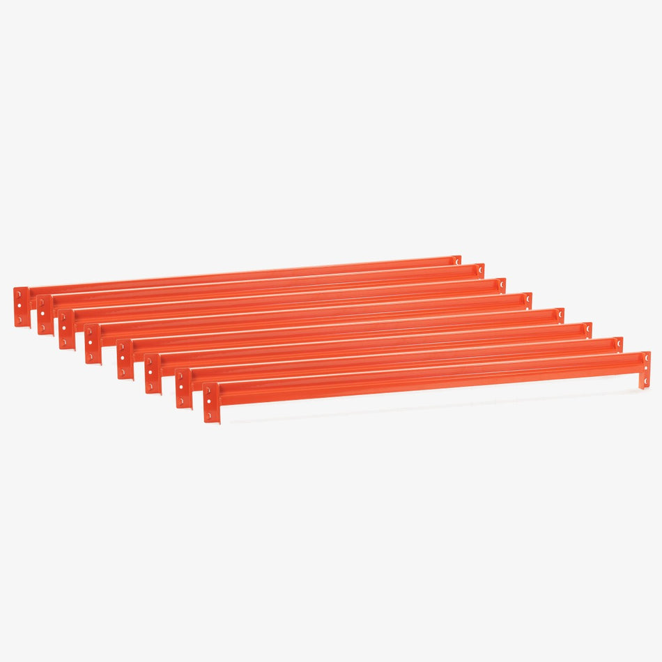 1.20m Length Set of 8 Orange Beams (4 bays)