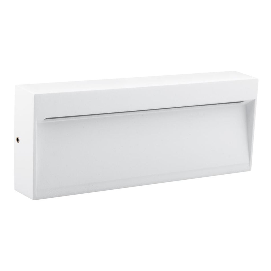 Zeke Wide 8W 240V LED Surface Mounted Step Light White / Warm White