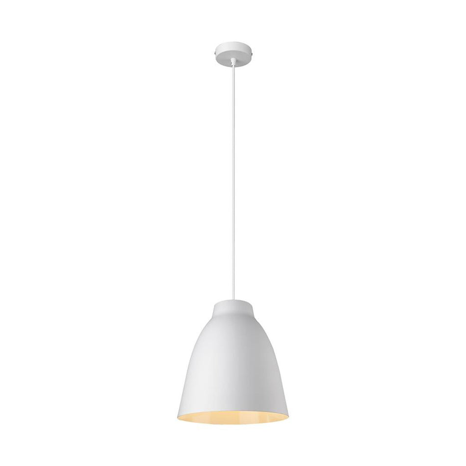 Zoey 260mm 1 Light Pendant White