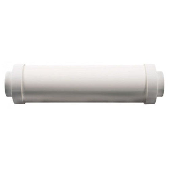 12 inch ROUND MUFFLER WHITE