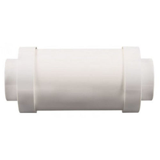 6 INCH ROUND MUFFLER WHITE