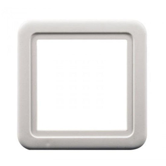 EURO VALVE TRIM PLATE WHITE