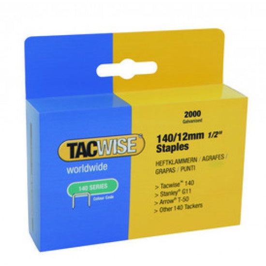 TACWISE STAPLES 12mm 5000/BOX