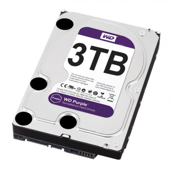 WD 3TB SATA SURVEILLANCE HARD DRIVE 3.5"