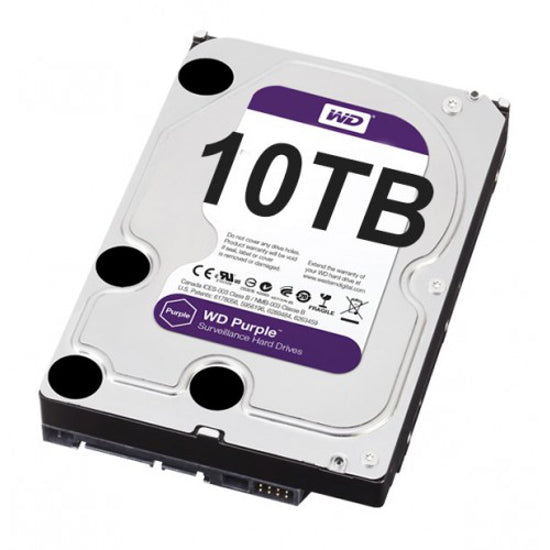 WD 10TB SATA 监控级硬盘 3.5 英寸