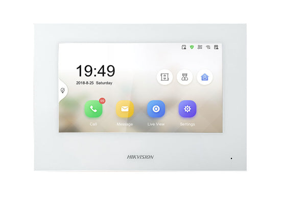 海康威视 DS-KH6320-WTE2 2线房间站 白色