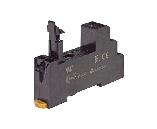 RELAY SOCKET DIN RAIL - DPDT