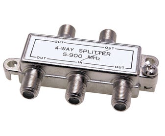 FOXAP-4-Way-5-2400MHz-F-Type-Splitter