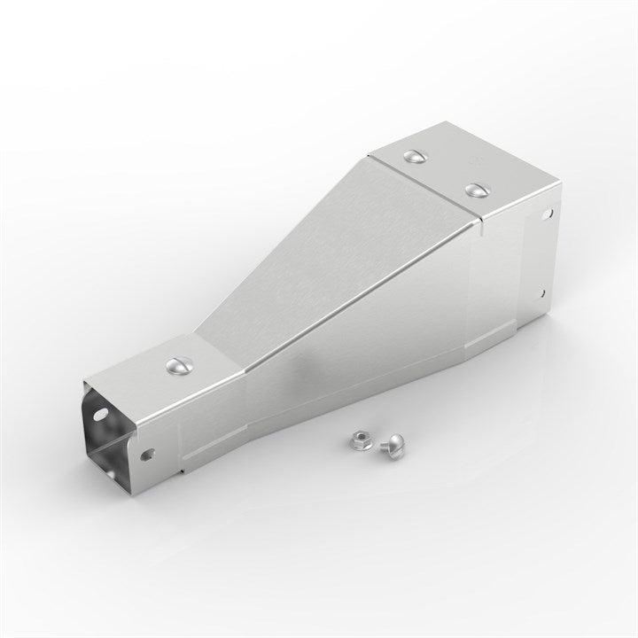150-150ST100-100 | Flat Lid Trunking Tapered Reducer