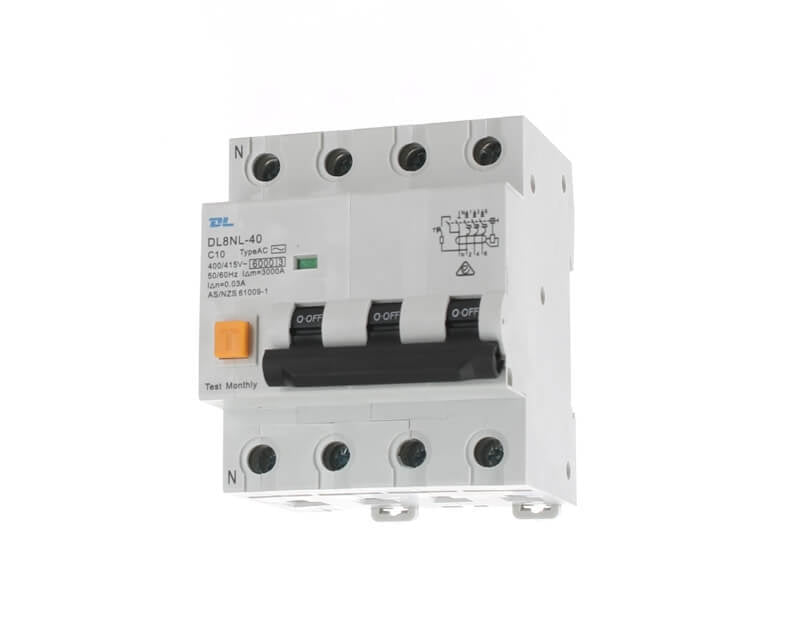 4 Pole RCBO 6kA