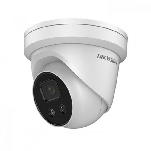 Hikvision Acusense DS-2CD2346G2-ISU/SL IP Camera 4MP 2.8mm Lens (Inbuilt Audio Speaker & Strobe)