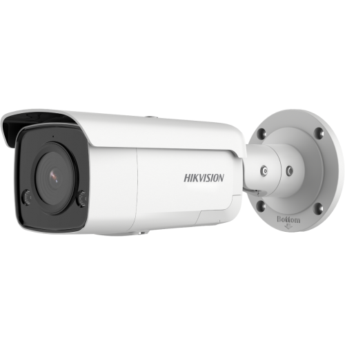 Hikvision Acusense DS-2CD2T46G2-ISU/SL IP Bullet Camera 4MP 2.8mm Lens (Inbuilt Audio Speaker & Strobe)