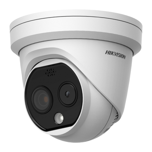 Hikvision DS-2TD1217-2/QA Thermographic Network Turret Camera 2mm HeatPro