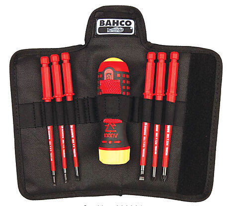 Irazola Screwdriver Ratchet Set 7Pce 1000V In Nylon Pouch ***CALL FOR PRICING***