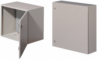 Metal Enclosure 300x300x210mm IP66 RAL7035 ***Call for Pricing***