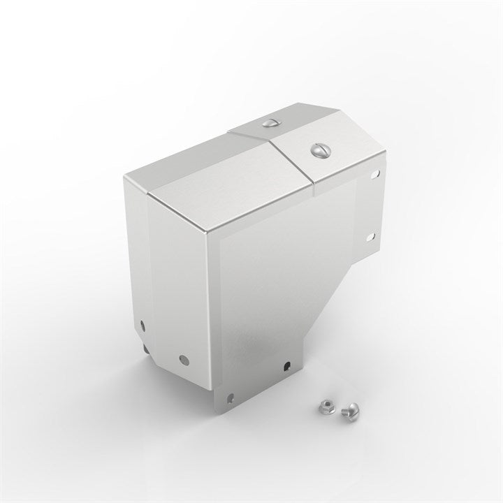AL-S15 75-75 | 15° Apex Lid Trunking 90° Outside Lid Bend