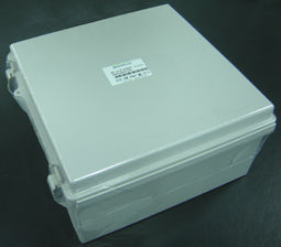 IP66 ABS Enclosure Hinged Lid 300x300x150mm Grey Enclosure Hinged Cover