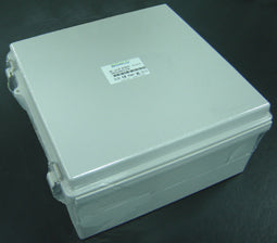 IP66 ABS Enclosure Hinged Lid 300x300x180mm Grey Enclosure Hinged Cover