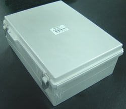 IP66 ABS Enclosure Hinged Lid 300x400x150mm Grey Enclosure Hinged Cover