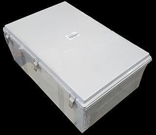 IP66 ABS Enclosure Hinged Lid 400x600x180mm Grey Enclosure Hinged Cover