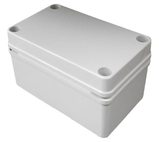 IP66 ABS Enclosure Screw Mount Lid 80x130x70mm Grey Body Grey Cover