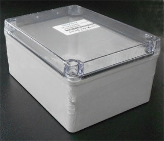 IP66 Polycarbonate Screw Mount Lid 150x200x100mm Grey Body Transp. Cover ***Call for Pricing***