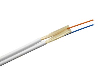 MSS-Fibre-2-Core-Singlemode-Duplex-Cord-White-LSZH-Jacketed-Cable