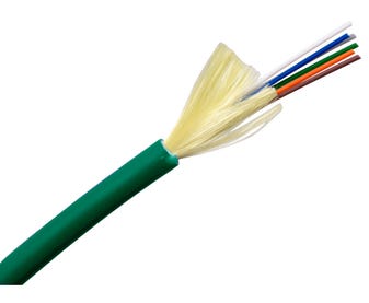 MSS-Fibre-12-Core-OM3-Indoor/Outdoor-Riser-Green-LSZH-Jacketed-Cable