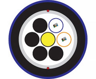 MSS-Fibre-12-Core-OM3/SM-Loose-Tube-Blue-Nylon-Jacketed-Cable