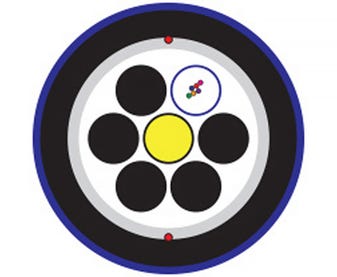 MSS-Fibre-6-Core-Singlemode-Loose-Tube-Blue-Nylon-Jacketed-Cable