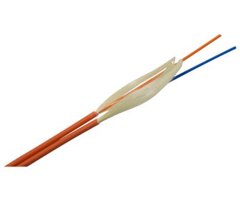MSS-Fibre-2-Core-OM1-Duplex-Cord-Orange-LSZH-Jacketed-Cable