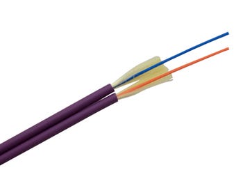 MSS-Fibre-2-Core-Singlemode-Duplex-Cord-Purple-LSZH-Jacketed-Cable
