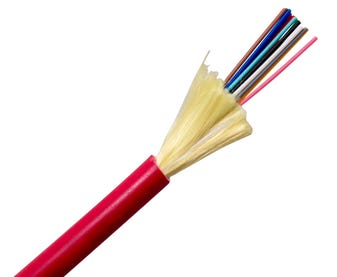 MSS-Fibre-12-Core-OM3-Indoor/Outdoor-Riser-Red-LSZH-Jacketed-Cable