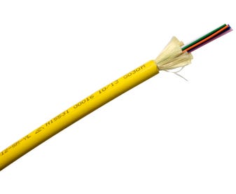MSS-Fibre-12-Core-Singlemode-Indoor/Outdoor-Riser-Yellow-LSZH-Jacketed-Cable