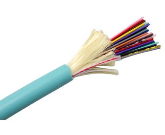 MSS-Fibre-24-Core-OM3-Indoor/Outdoor-Riser-Aqua-LSZH-Jacketed-Cable