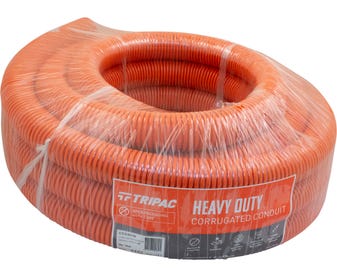 CORRUGATED-CONDUIT-ORANGE-40MM-X-10M