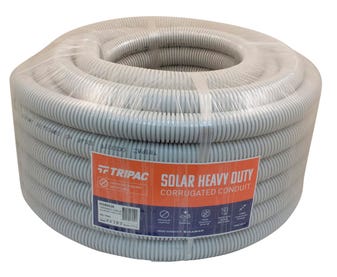 CORRUGATED-CONDUIT-SOLAR-GREY-32MM-X-25M