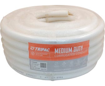 CORRUGATED-CONDUIT-COMMUNICATIONS-WHITE-25MM-X-25M