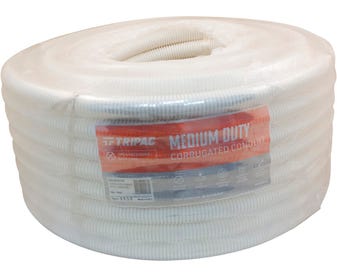 CORRUGATED-CONDUIT-COMMUNICATIONS-WHITE-25MM-X-50M