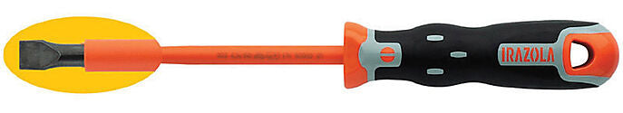 Irazola Screwdriver Tekno Insulated Flat 5.5 x 125mm 1kV ***CALL FOR PRICING***