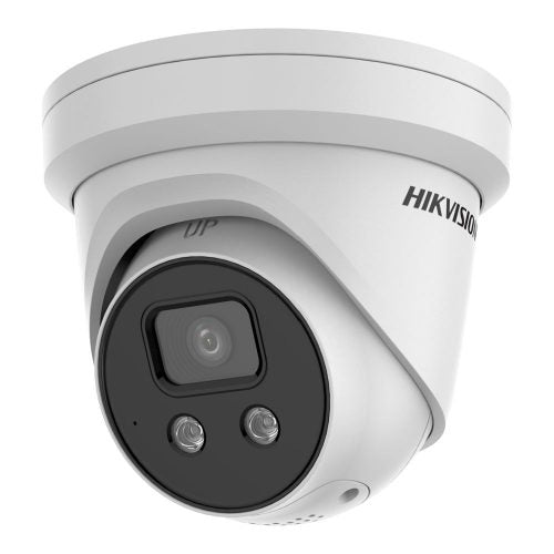 Hikvision Acusense DS-2CD2386G2-ISU/SL IP Camera 8MP 4K With Sound & Strobe Turret Network Camera