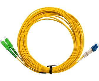 MSS-Fibre-SCA---LC-Singlemode-15-Metre-Yellow-LSZH-Duplex-Patch-Lead
